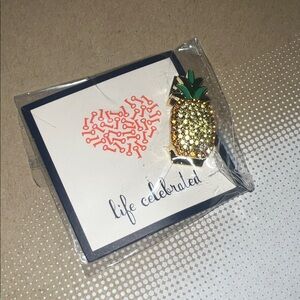 Keep Collective “Be Sweet” pineapple charm. New.
